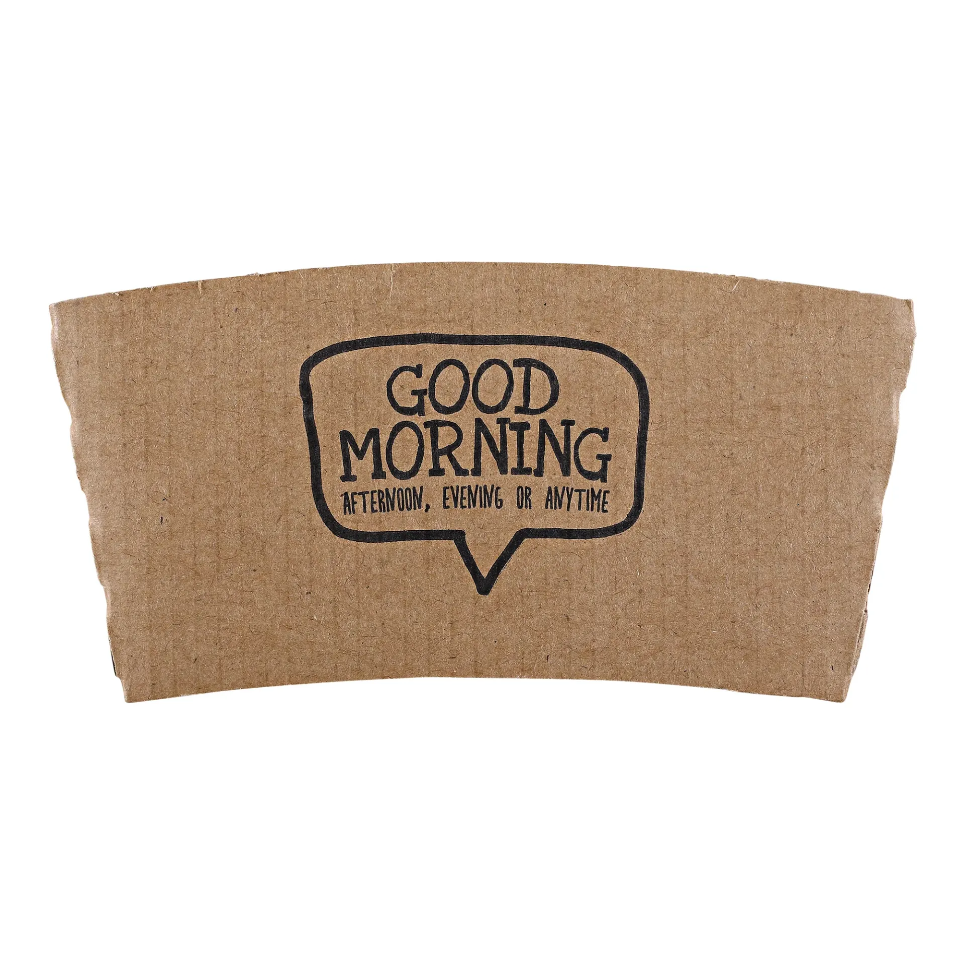 10-20OZ HOT CUP SLEEVE COFFEE PRINT KRAFT 1000CT
