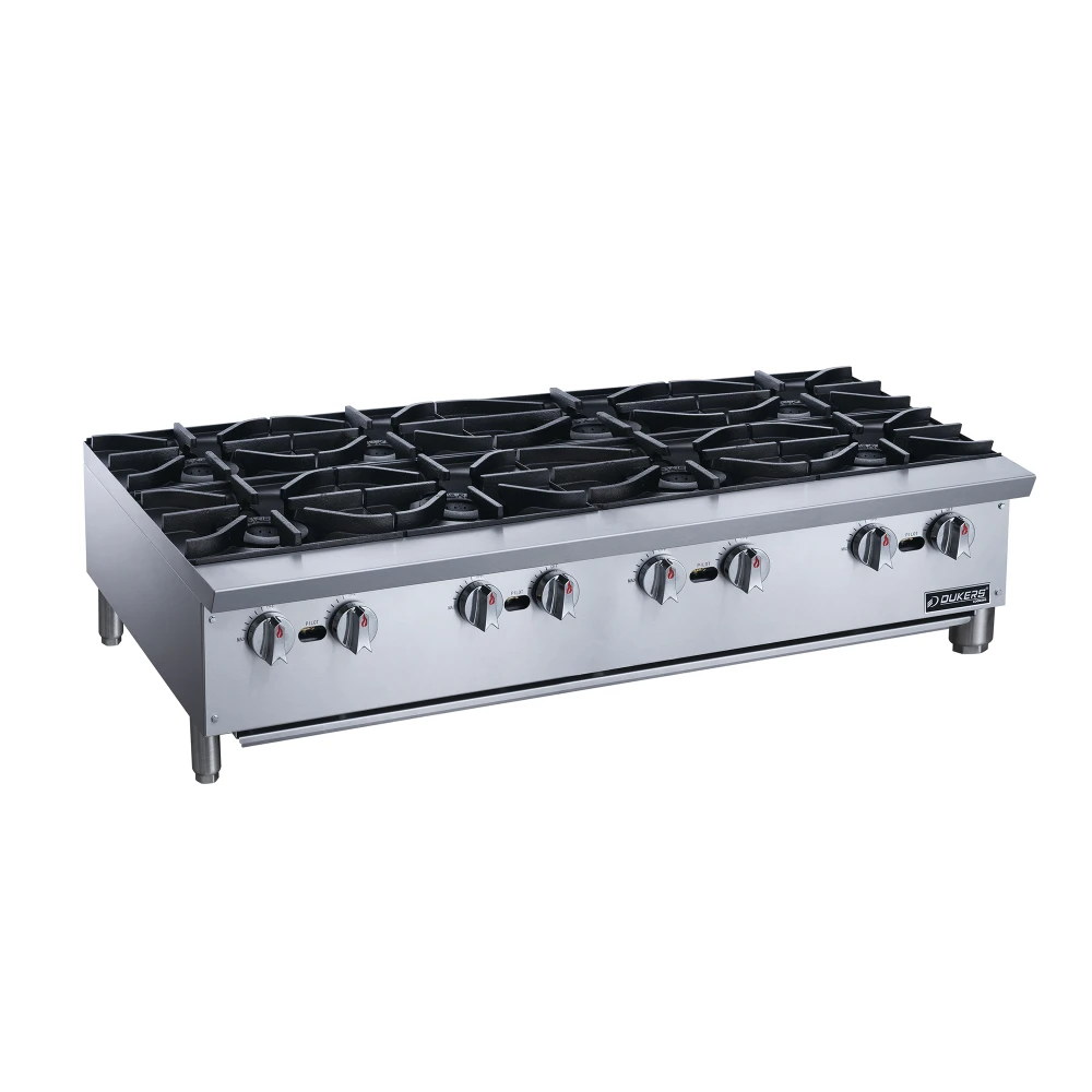 48" 8-BURNER HOTPLATE W/ MANUAL CONTROLS