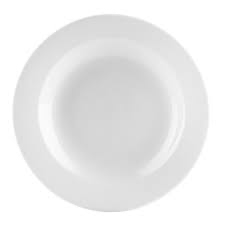 10OZ ROUND ROLLED EDGE PASTA BOWL WHT 2DZ